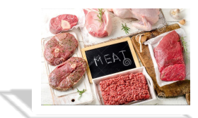 Variety of meat stock image. Image of protein, supermarket - 100436653